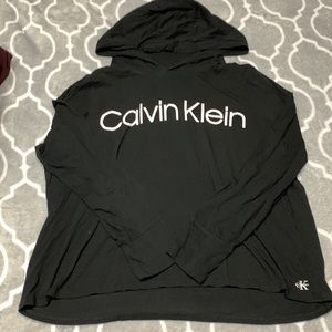 Calvin Klein hooded shirt